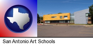 San Antonio, Texas - Hartford Art School in West Hartford, Connecticut