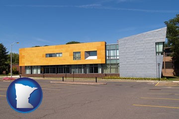 Hartford Art School in West Hartford, Connecticut - with Minnesota icon