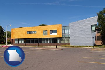 Hartford Art School in West Hartford, Connecticut - with Missouri icon