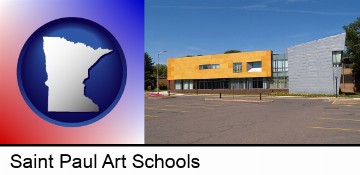 Hartford Art School in West Hartford, Connecticut in Saint Paul, MN